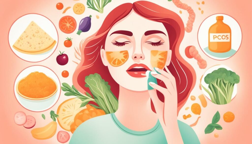 PCOS symptoms image