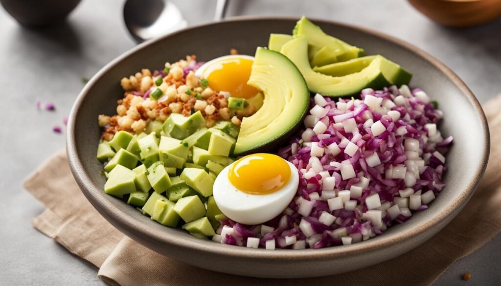 high protein egg salad image