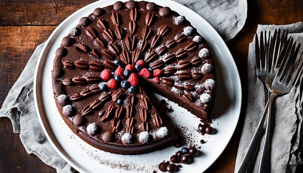 paleo flourless chocolate cake